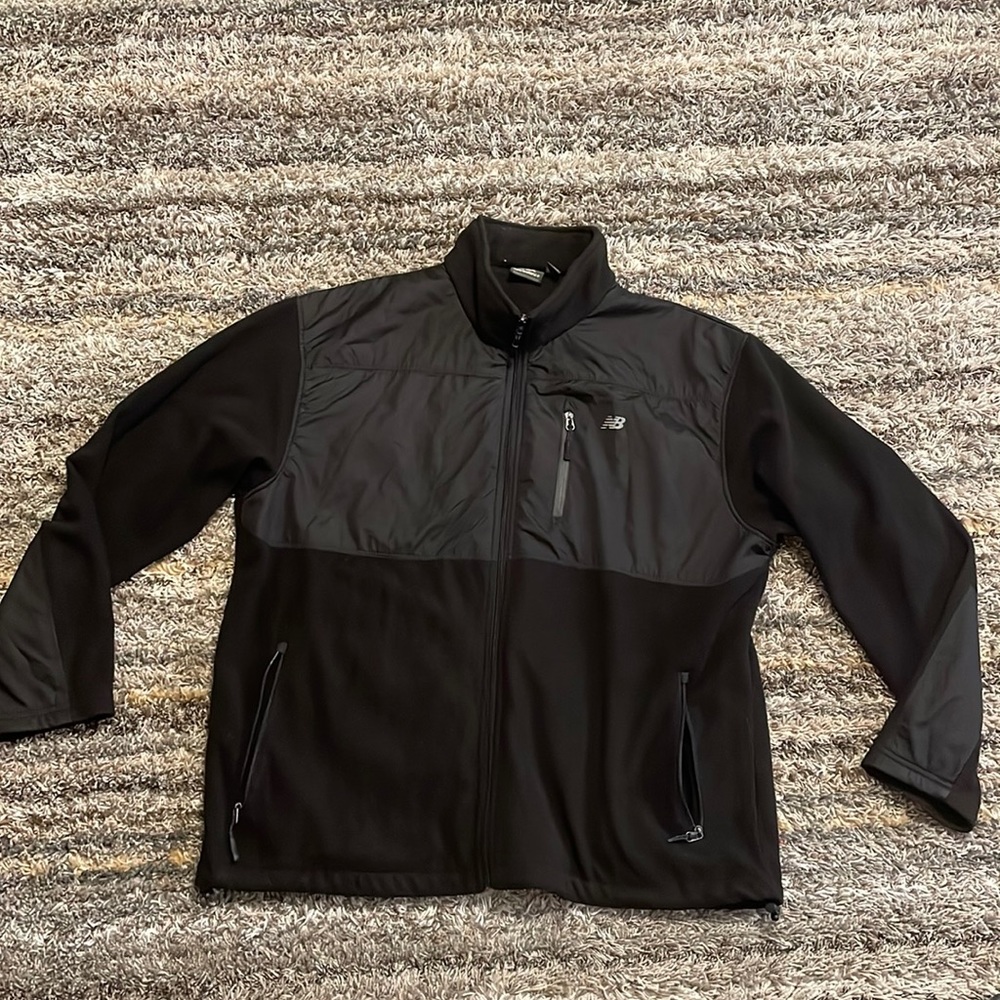 Mens New Balance Full Zip Fleece Jacket XL